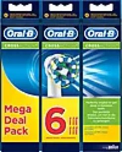 BØRSTEHODE REFILL CROSSACTION REFILL 2+2+2CT-Oral b Best