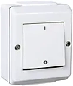Bryter utenpåliggende kapslet 2-pol IP55-Gelia Clearance