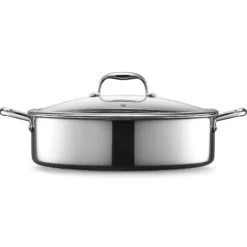 Buffétgryte/Sautégryte med lokk 6,6l hybrid-Hexclad New