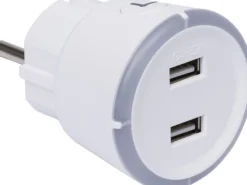 CAPiDi USB sikkerhetstimer 2xUSB 3.4Ah-Gelia Clearance