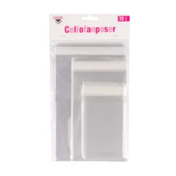 Cellofanposer 72stk-Cacas Online