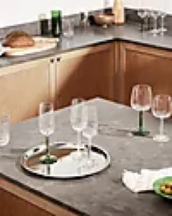Champagneglass 24cl Grønn 2stk Hammershøi-Kähler New