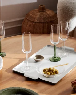 Champagneglass 24cl Grønn 2stk Hammershøi-Kähler New