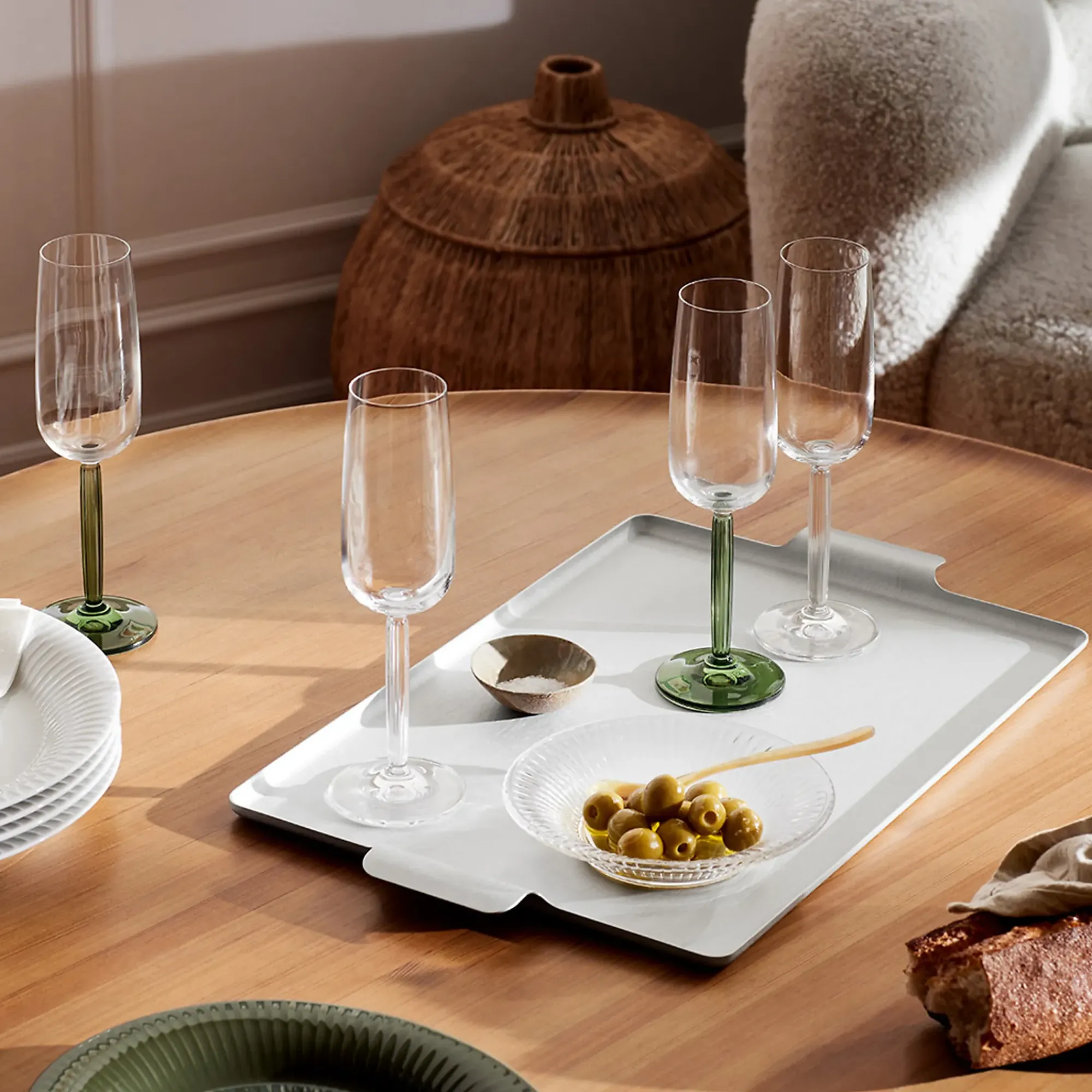 Champagneglass 24cl 2stk Hammershøi-Kähler New
