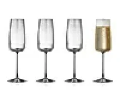 Champagneglass Zero 30cl 4stk-Lyngby glas Clearance