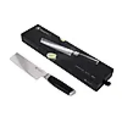 CHOPPER KNIV L16CM STÅL/SVART-Brusletto New