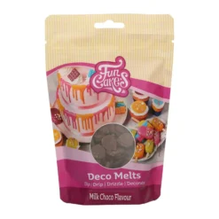 Deco Melts melk sjokoladesmak 250g-Funcakes Best