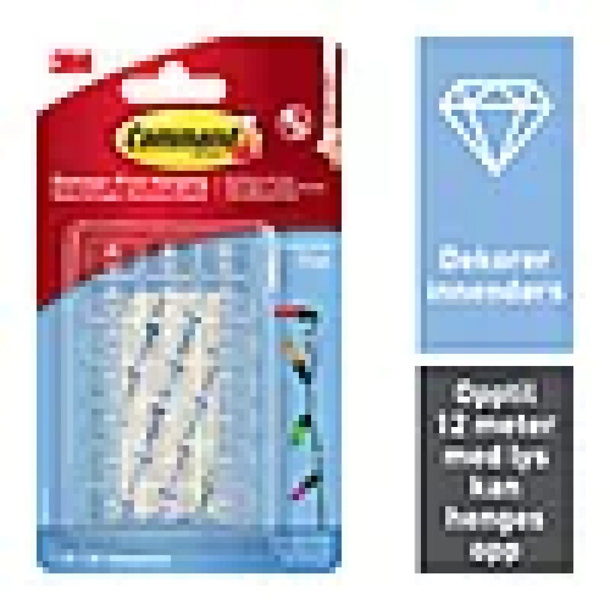 Dekorklips med clear strips-Command Online