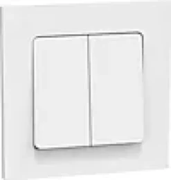 Dobbel bryter innfelt Connect 2 home k-trapp- Sale