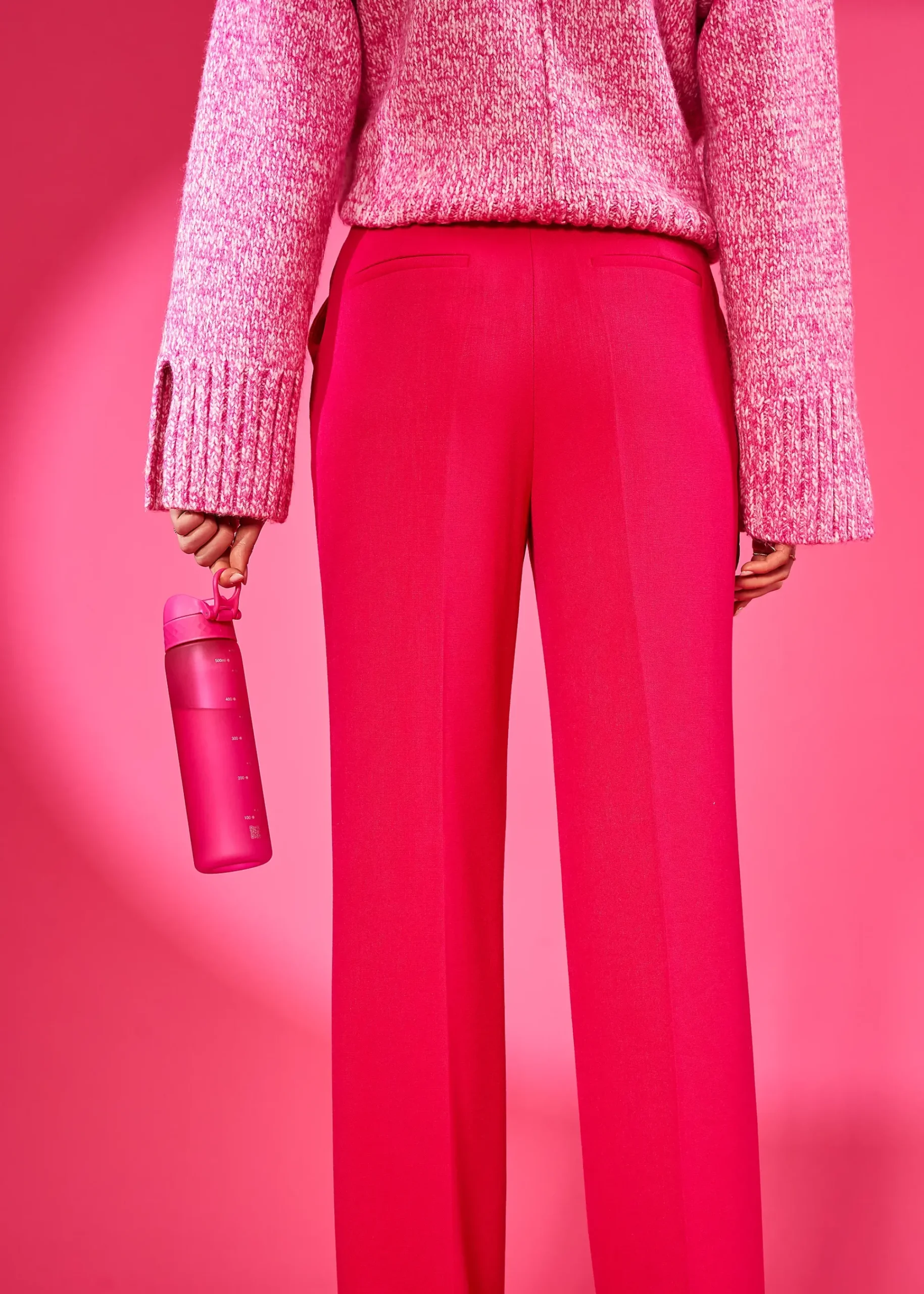 Drikkeflaske 0,5L Pink-Ion8 Hot