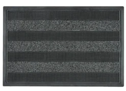 DØRMATTE CACTUS ANTRASIT I GUMMI OG SYNTETFIBER 45X75CM- Sale
