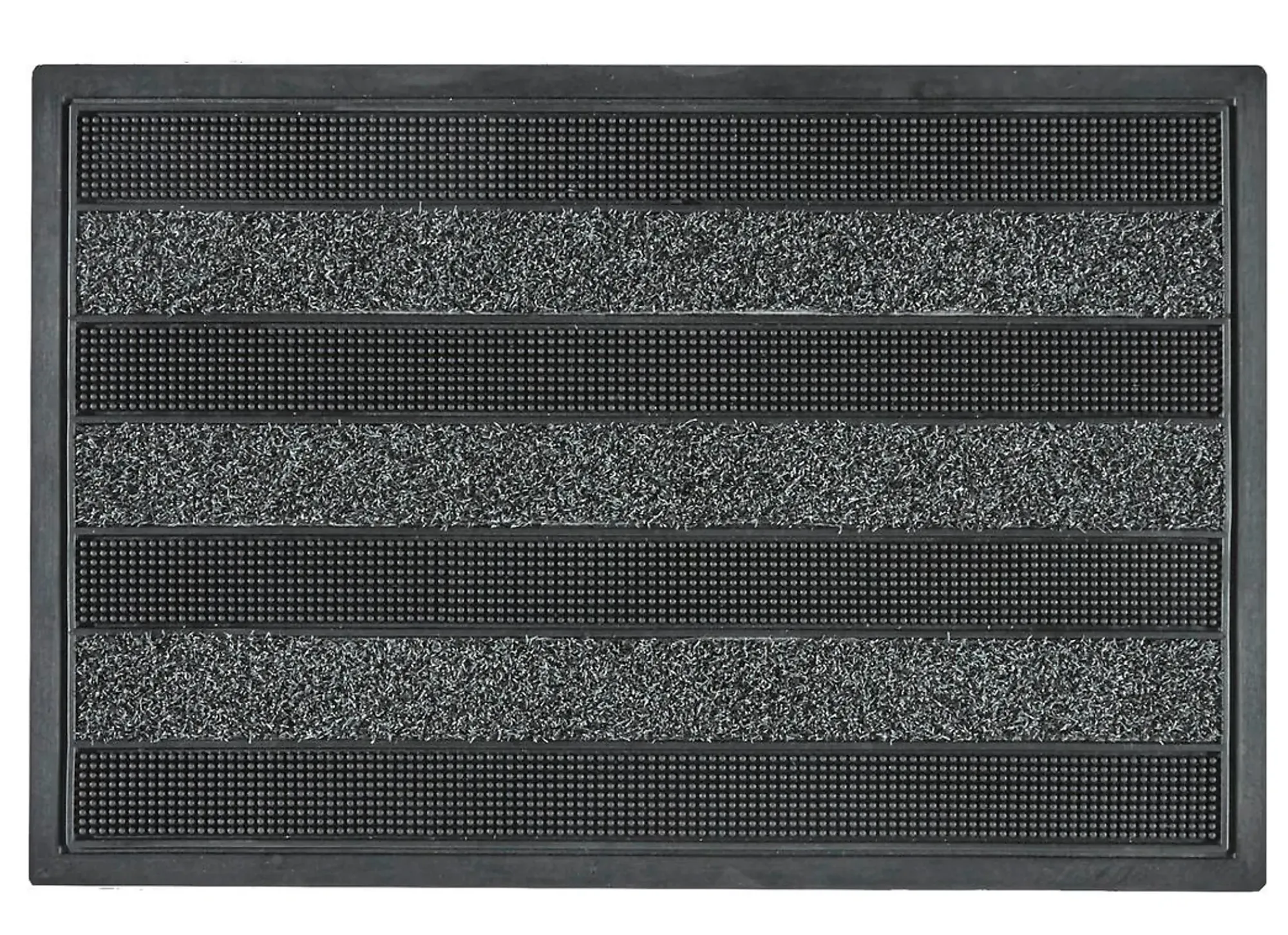 DØRMATTE CACTUS ANTRASIT I GUMMI OG SYNTETFIBER 45X75CM- Sale