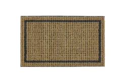 DØRMATTE RIVIERA BORDER KOKOSTUFTET MATTE 45X75CM-