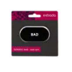 Dørskilt BAD oval-Esbada New
