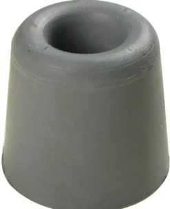 DØRSTOPPER GUMMI GRÅ 30MM-Pn Beslag New