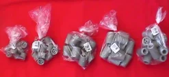 Dørstopper 35mm grå 10stk-Fix O Moll Outlet