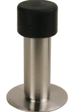 DØRSTOPPER RUSTFRI MED FOT Ø22X75MM-Pn Beslag New