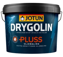 Drygolin Pluss Oljemaling hvit 9l-Jotun Clearance