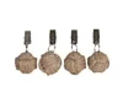 Duklodd Knuten Jute 64g 4stk-Fondaco New