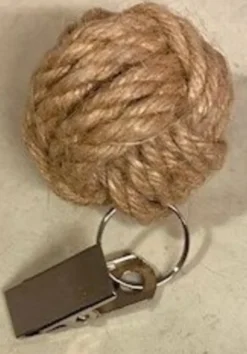Duklodd Knuten Jute 64g 4stk-Fondaco New