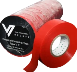 ELTAPE RØD 19MMX20M- New