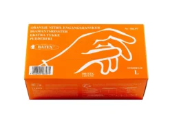 Engangshansker ekstra tykke nitril 100 pk. Str. L-Batex Discount