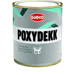 Epoxymaling Poxydekk del 1 C base 0,7l-Gjøco Sale