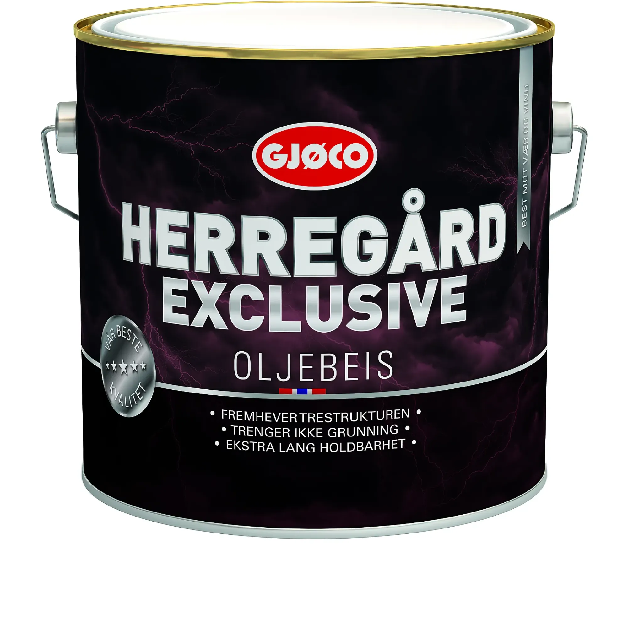 Exclusive oljebeis gul base 2,7L-Gjøco Sale