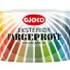Fargeprøve eksteriør gul base 0,45l-Gjøco New