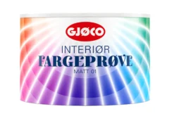Fargeprøve Interiør hvit base 0,45l-Gjøco Clearance