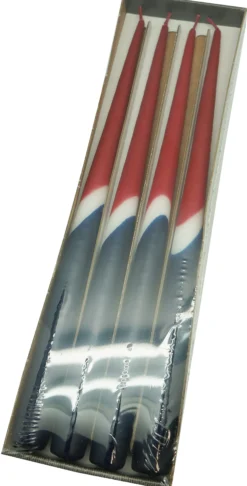 Festlys 17. mai 32cm 4stk-Diana lys Discount
