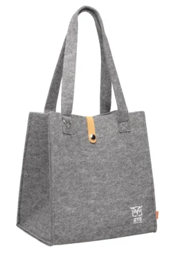 FILTBAG 30X30,5X4CM GRÅ ULLFILT FOR SOPPTUR, PIKNIK, HANDEL-Øyo New