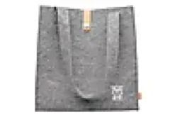 FILTBAG 30X30,5X4CM GRÅ ULLFILT FOR SOPPTUR, PIKNIK, HANDEL-Øyo New