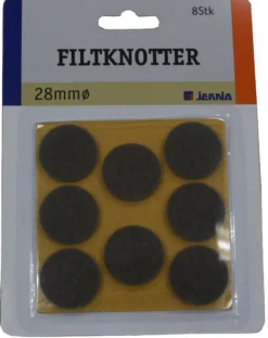 Filtknott 28mm 8stk-Jernia New