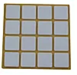 Filtknott hvit 22x22mm 1stk-Jernia Hot