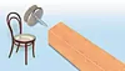Filtknott i 100% ull med skrue 20mm-Fix O Moll Best