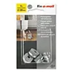 Filtknott i 100% ull med skrue 20mm-Fix O Moll Best