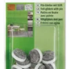 Filtknott med stift til stol og bordben ø20mm hvit 8stk-Fix O Moll Online