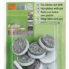 Filtknott med stift til stol og bordben ø24mm hvit 8stk-Fix O Moll Discount