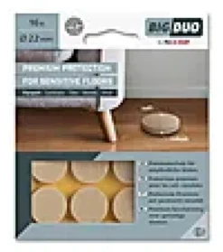 Filtknott parkettglider 22mm 16stk-Fix O Moll