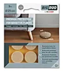 Filtknott parkettglider 25mm 9stk-Fix O Moll Online