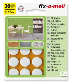 Filtknott til stol og bord ø17mm 20stk-Fix O Moll Outlet