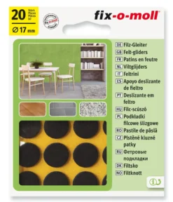 FILT TIL STOL&BORD Ø17MM 20STK FIX-O-MOLL-Fix O Moll New