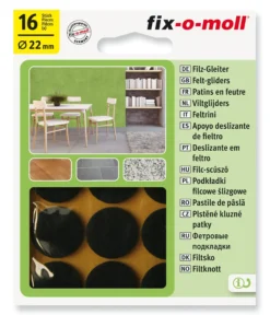 FILT TIL STOL&BORD Ø22MM 16STK FIX-O-MOLL-Fix O Moll Hot