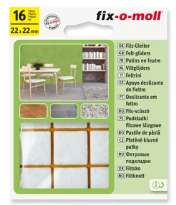 FILT TIL STOL&BORD 22X22MM F16STK FIX-O-MOL-Fix O Moll Sale
