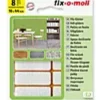 Filt til stol&bord 16x44mm hvit 8stk-Fix O Moll