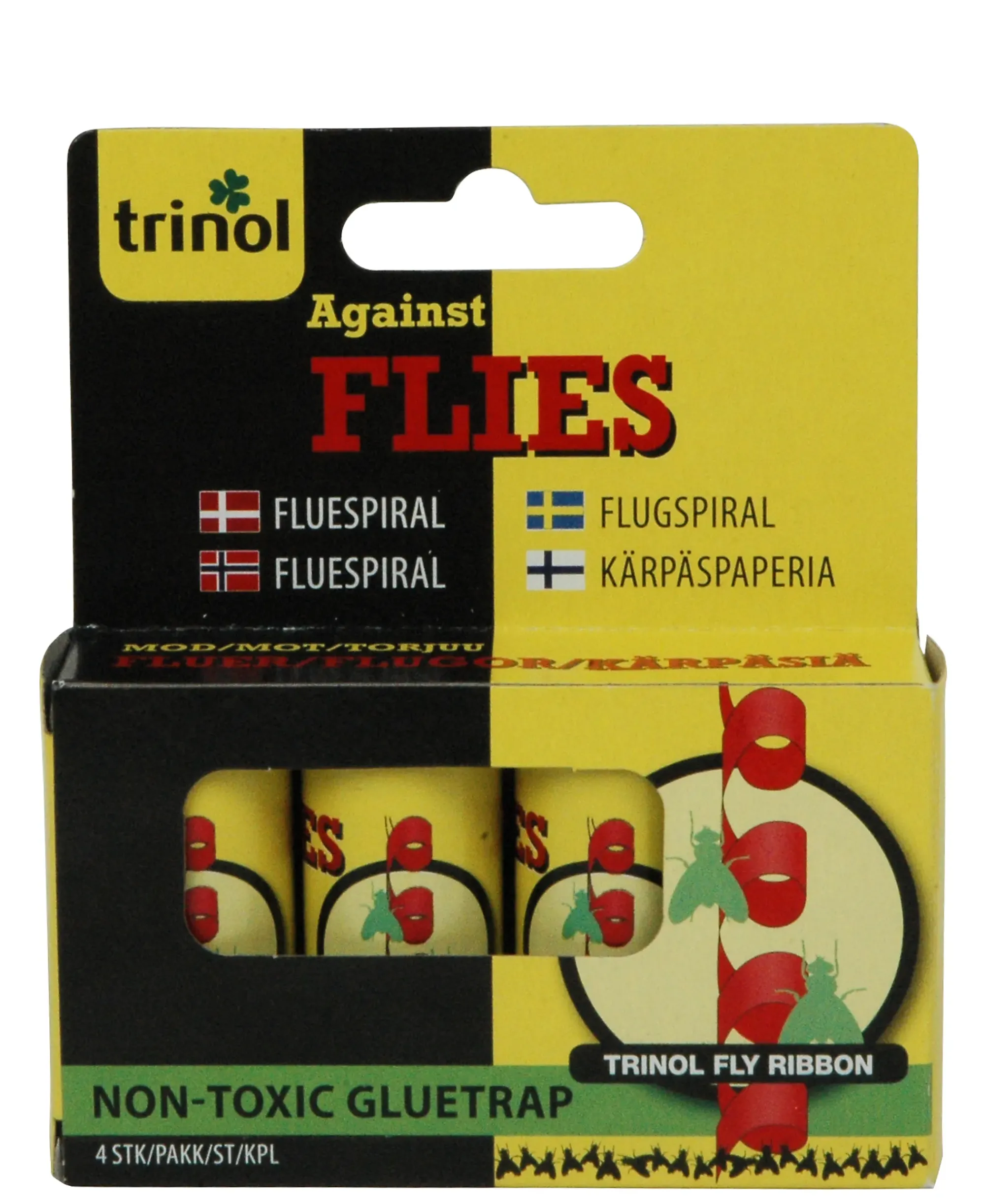 Fluespiral 4stk-Trinol New