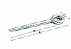FORANKR.RING TREGJENGER 8X120-155/30,5 Ø15,2-Habo Online