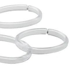 Forhengsringer Clips Plast 12Stk-Sealskin Discount