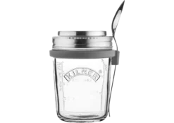 Frokostsett med skje i gaveeske 0,35l-Kilner Clearance